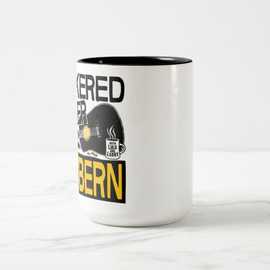 Gejaagd in de Bunkerkoffiebeker Tweekleurige Koffiemok (Center)