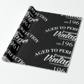 Gejaard tot perfecte  1961 cadeaupapier (Uitgerold)