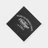 Gejaard tot perfecte  1961 servet (Hoek)