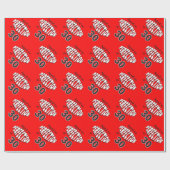 Gejaard tot perfectie op 30 | 30e verjaardag cadeaupapier (Vlak)