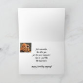 Gejaardagavond Gevaarlijk Sneeze Laughing Lion Kaart (Binnen)