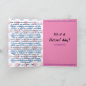 Gejaarde bonen kaart (Binnen)