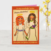 Gejaarde bonen kaart (Gele Bloem)