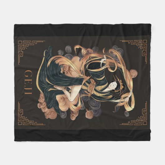 Geji Shenyang Fleece Deken (Voorkant (Horizontaal))