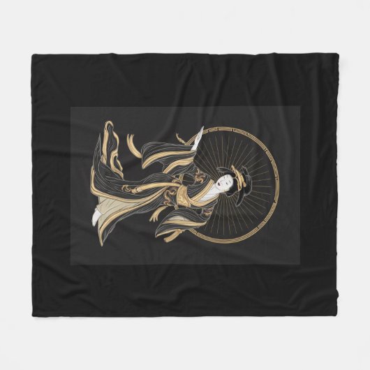 Geji Xue Susu Fleece Deken (Voorkant (Horizontaal))