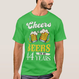  gejuich en biertjes voor mijn 44-jarige verjaarda t-shirt