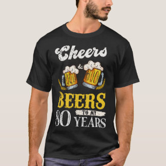  gejuich en biertjes voor mijn 80-jarige verjaarda t-shirt