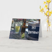 GEJUICH - JE BENT 21 KAART (Gele Bloem)