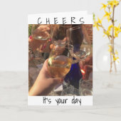 **GEJUICH** VOOR DE *** BESTE VERJAARDAG TOT NU TO KAART (Gele Bloem)