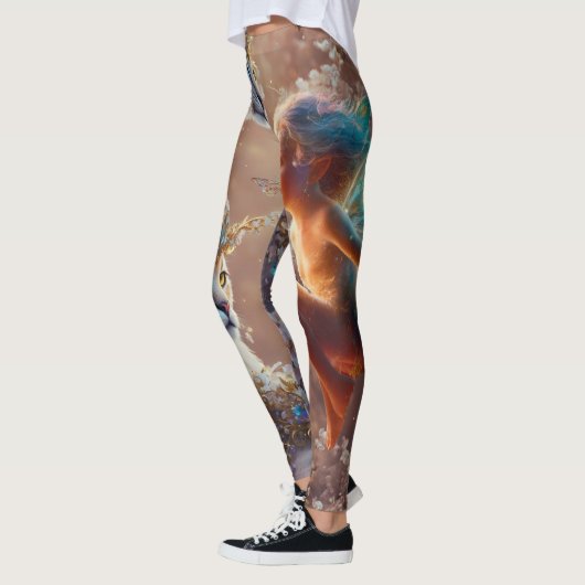 Gejuwelde Kat Leggings (Links)