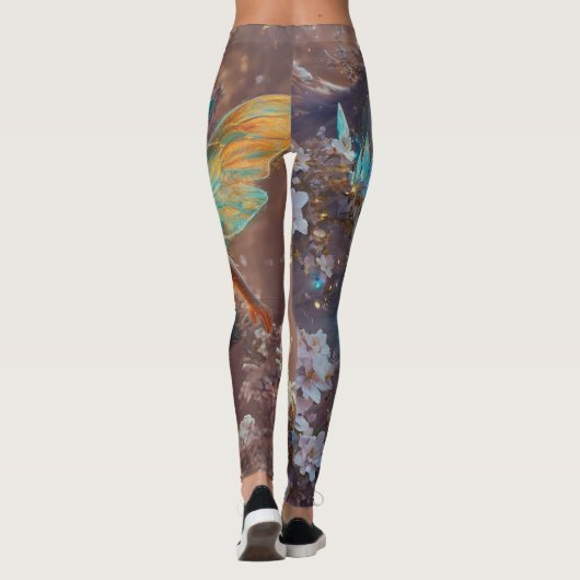 Gejuwelde Kat Leggings (Achterkant)