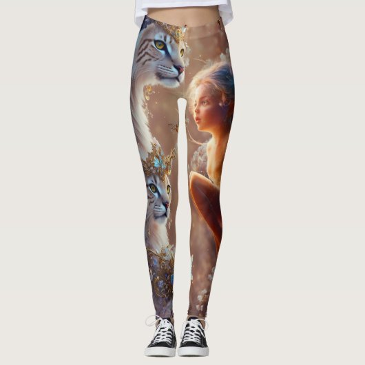 Gejuwelde Kat Leggings