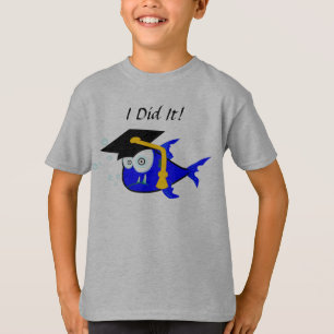 Gek afstuderen monster Shark T-shirt