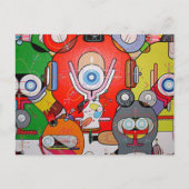 gek briefkaart (Voorkant)