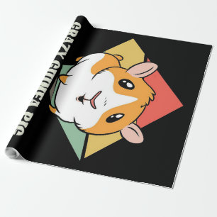 Gek cavia varken dame liefhebbers geschenken cadeaupapier