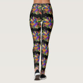 Gek Cross Eyed Planarian Worm All Over Print Leggings (Achterkant)