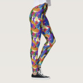 Gek Cross Eyed Planarian Worm All Over Print Leggings (Rechts)