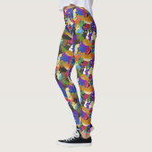Gek Cross Eyed Planarian Worm All Over Print Leggings (Links)