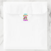 Gek, dankbaar en dankbaar ster sticker (Tas)