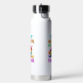 Gek, dankbaar en dankbaar waterfles (Links)