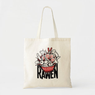 Gek Design van Ramen Noodle Zombie Tote Bag