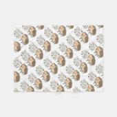 gek egeldame fleece deken (Voorkant (Horizontaal))