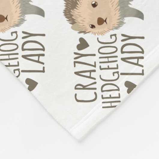 gek egeldame fleece deken (Hoek)