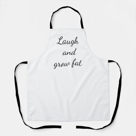 Gek en vet, All-Over Print Schort (Voorkant)