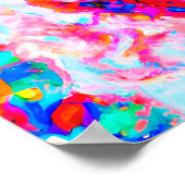 Gek Gelukkig Grote Pyreneeën Hond Kunst Portret Poster (Hoek)