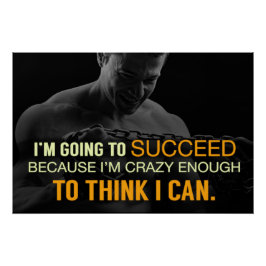 Gek Genoeg Motivatieposter Perfect Poster