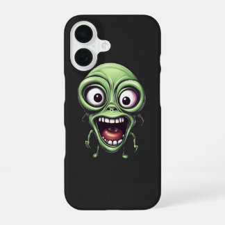 Gek grappig buitenaards wezen iPhone 16 hoesje