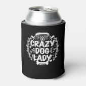 Gek Hond Lady Hond Mam Blikjeskoeler (Blikje Voorkant)