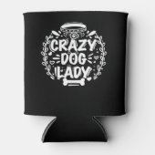 Gek Hond Lady Hond Mam Blikjeskoeler (Voorkant)