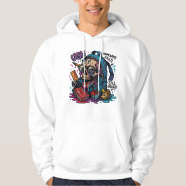 GEK! Huiswerk Schedel trui Hoodie