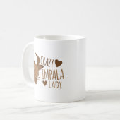 gek impala koffiemok (Voorkant links)