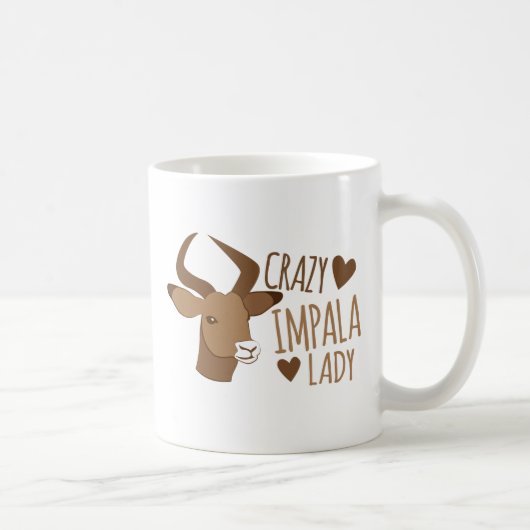 gek impala koffiemok (Rechts)