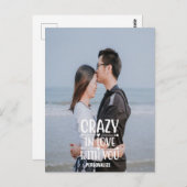 Gek in liefde voor je Briefkaart (Voorkant / Achterkant)