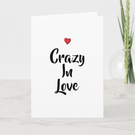 Gek in Love Kaart (Voorkant)