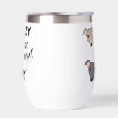 Gek Italiaans Greyhound Lady Hondenliefhebber Grap (Links)