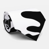 Gek koe patroon stropdas (Opgerold)