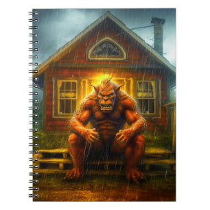 Gek monster notitieboek