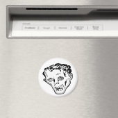 Gek monster ronde magneet (Insitu (Vaatwasser))