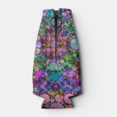 Gek Mooi Abstract Rits Fles Koeler Wrap (Achterkant)