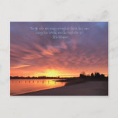 Gek om de wereld te veranderen feestdagenkaart (Voorkant)