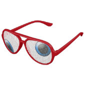 Gek Oogbollen Goofy Halloween Party Shades Aviator Zonnebril (Gekanteld)