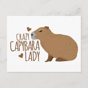 gek op capybara briefkaart