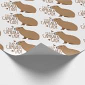 gek op capybara cadeaupapier (Hoek)