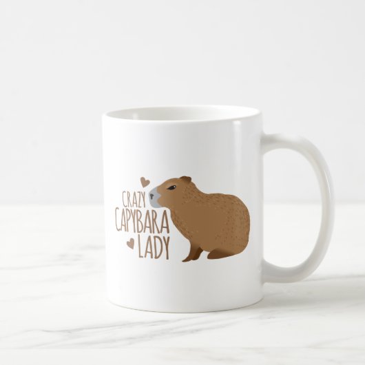 gek op capybara koffiemok (Rechts)