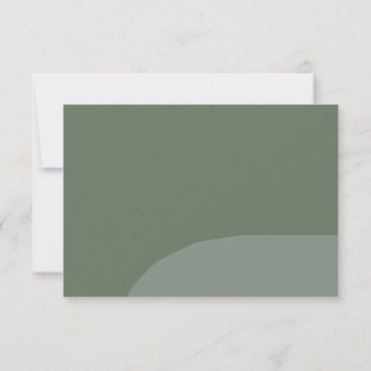 Gek op dit moment QR code RSVP kaarten (Achterkant)