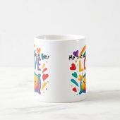 Gek op haar koffiemok (Center)